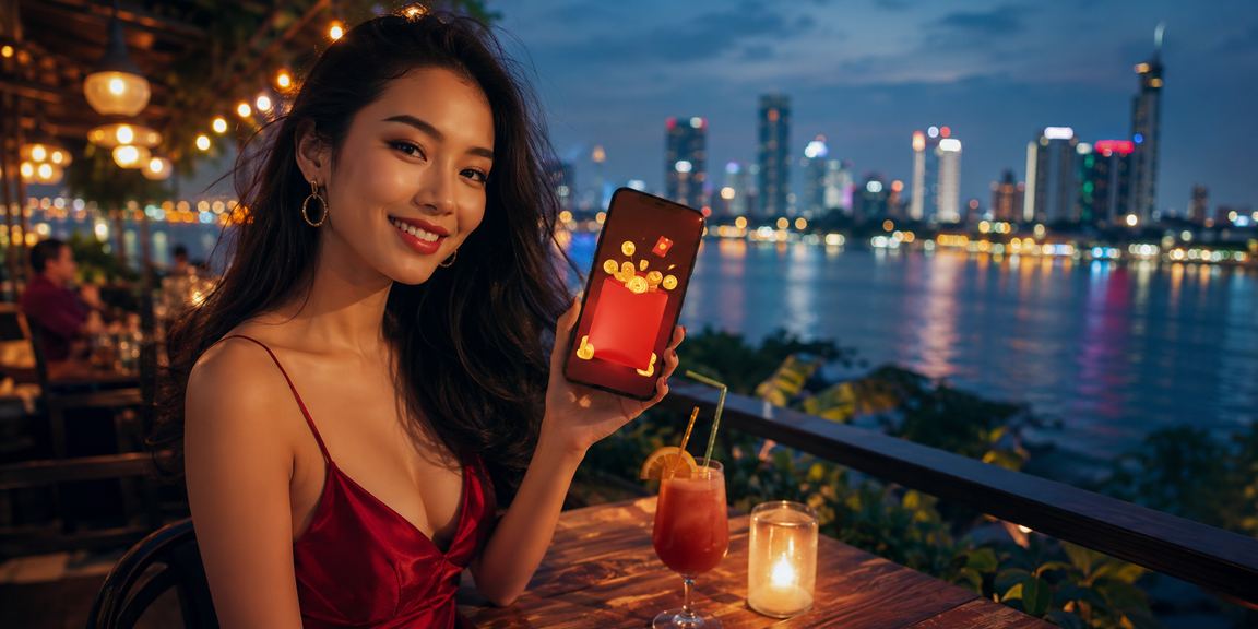Khung cảnh đặt cược thể thao trực tuyến tại Việt Nam với giao diện hiện đại và màu sắc rực rỡ